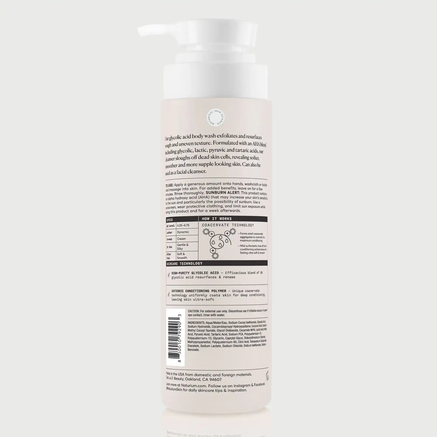 the-smoother-glycolic-acid-exfoliating-body-wash-k9 NATR-40002_The-Smoother_bonebkgd_back.webp