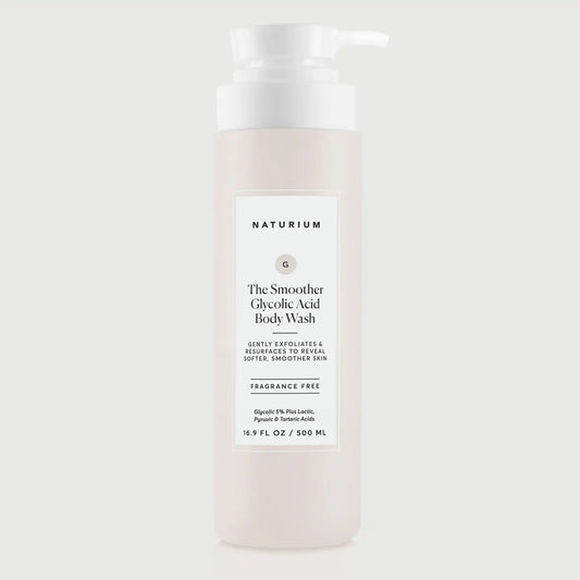 the-smoother-glycolic-acid-exfoliating-body-wash-k9 NATR-40002_The-Smoother_bonebkgd_front.webp