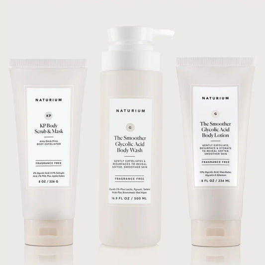 the-glycolic-acid-body-bundle-w6 NATR_KPScrub_SmootherBodyWash_SmootherLotion_Bundle_ecomm.webp